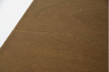 ワードローブを小さくリメイク!横幅を半分に、高さを内側の引き出し分低くリサイズ。ワントーン落ち着いた色に着色仕上げ。