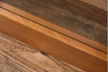 ガラス戸4枚を綺麗に再生!高品質リペアを施し、現状のガラスから強化ガラスに交換。