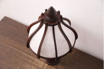 卓上照明を綺麗に再生!高品質リペアを施し、和紙を張り替え。断線したコードを新しいものに交換。