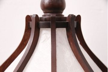 卓上照明を綺麗に再生!高品質リペアを施し、和紙を張り替え。断線したコードを新しいものに交換。