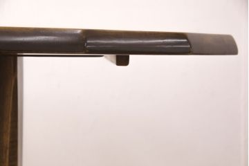 ダイニングテーブルの高さを低くリメイク!高品質リペアを施し、脚をカットして高さをリサイズ。