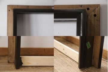 玄関ドア、戸枠を塗装してリメイク!高品質リペアを施し、それぞれ塗膜を剥離。外部用塗料にて仕上げ。