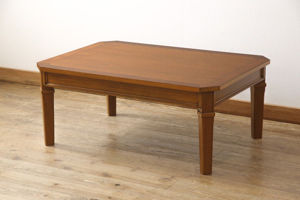 ダイニングテーブルのサイズリメイク!高さと天板の大きさをリサイズ。ドレクセル特有の風合いを残した仕上げに。