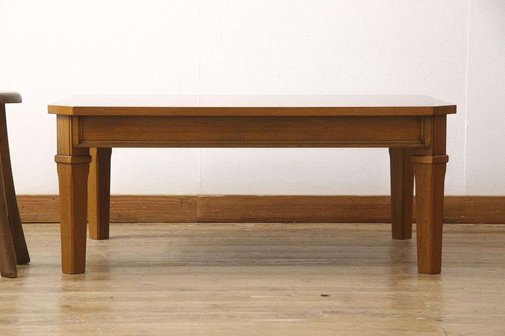 ダイニングテーブルのサイズリメイク!高さと天板の大きさをリサイズ。ドレクセル特有の風合いを残した仕上げに。