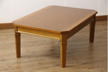 ダイニングテーブルのサイズリメイク!高さと天板の大きさをリサイズ。ドレクセル特有の風合いを残した仕上げに。