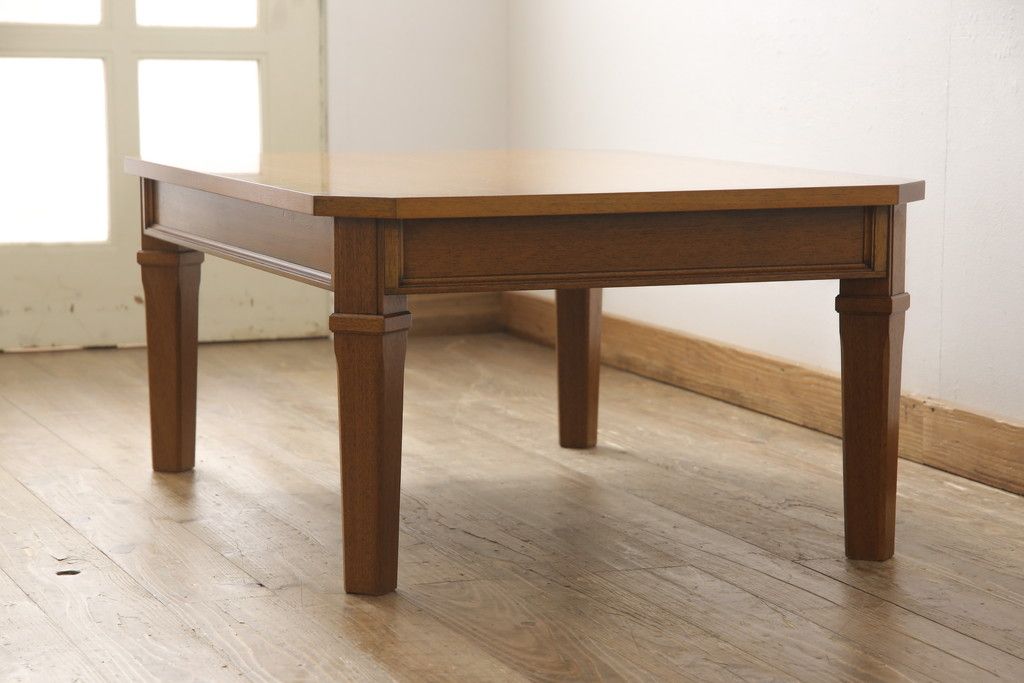 ダイニングテーブルのサイズリメイク!高さと天板の大きさをリサイズ。ドレクセル特有の風合いを残した仕上げに。