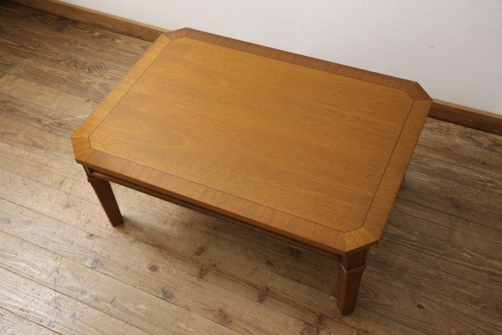 ダイニングテーブルのサイズリメイク!高さと天板の大きさをリサイズ。ドレクセル特有の風合いを残した仕上げに。