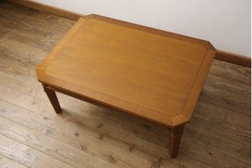 ダイニングテーブルのサイズリメイク!高さと天板の大きさをリサイズ。ドレクセル特有の風合いを残した仕上げに。