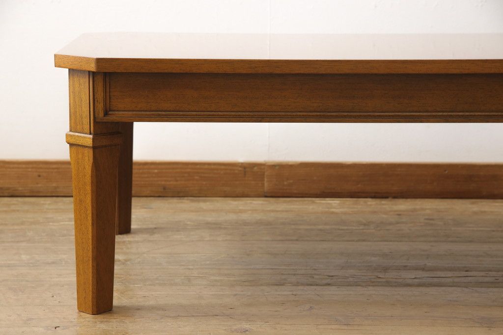 ダイニングテーブルのサイズリメイク!高さと天板の大きさをリサイズ。ドレクセル特有の風合いを残した仕上げに。