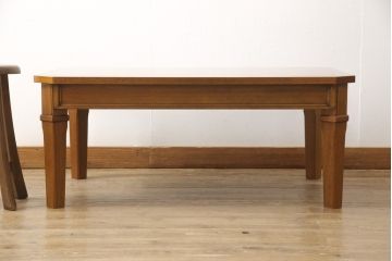 ダイニングテーブルのサイズリメイク!高さと天板の大きさをリサイズ。ドレクセル特有の風合いを残した仕上げに。