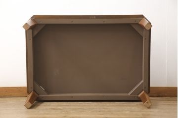 ダイニングテーブルのサイズリメイク!高さと天板の大きさをリサイズ。ドレクセル特有の風合いを残した仕上げに。