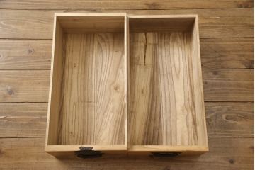 桐箪笥を綺麗に再生!高品質リペアを施し、蜜蝋ワックス仕上げ。