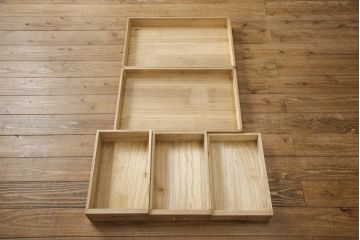 桐箪笥を綺麗に再生!洗浄し、ふさは新しいものに交換。木地色仕上げ。