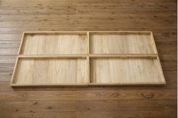 桐箪笥を綺麗に再生!洗浄し、ふさは新しいものに交換。木地色仕上げ。