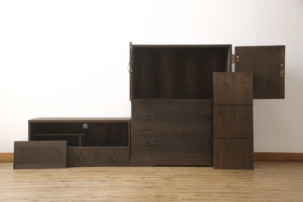 公式】アンティーク家具ラフジュ工房商品詳細ページ3段重ね桐