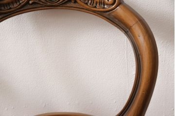 チェア4脚の高さをリメイク!高品質リペアを施し、脚をカットしてリサイズ。木部は本体の色味に合わせて仕上げ。