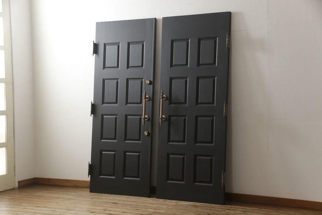 公式】アンティーク家具ラフジュ工房商品詳細ページ玄関ドアを着色して