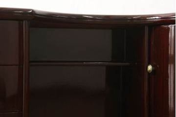 ドレッサーを綺麗に再生!高品質リペアを施し、天板の穴埋め修理。現状をベースに着色仕上げ。