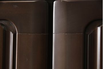 ワードローブを低くリメイク!高さをリサイズし、必要に応じてポール、金具を移設。元の色味を活かした仕上げに。