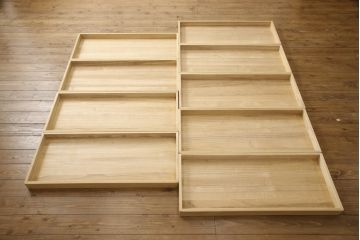 桐箪笥を綺麗に再生!高品質リペアを施し、木地色仕上げでナチュラルに。