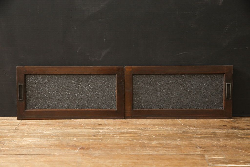 建具のガラスを交換してリメイク!既存のガラスからダイヤガラスに。