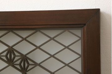 欄間を壁掛けにリメイク!固定具を制作し、ご希望の色に着色仕上げ。