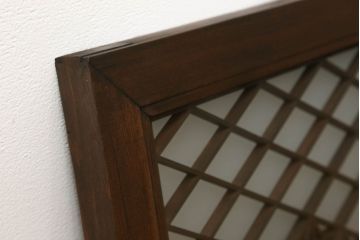 欄間を壁掛けにリメイク!固定具を制作し、ご希望の色に着色仕上げ。