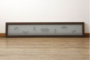 欄間を壁掛けにリメイク!固定具を制作し、ご希望の色に着色仕上げ。