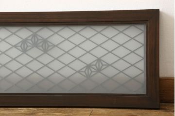 欄間を壁掛けにリメイク!固定具を制作し、ご希望の色に着色仕上げ。