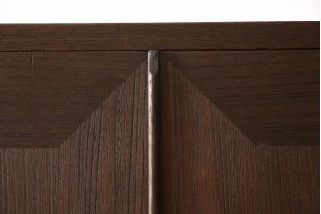 桐箪笥を綺麗に再生!リサイズし、可動式の棚を製作。房を交換して、オーク系で着色仕上げ。