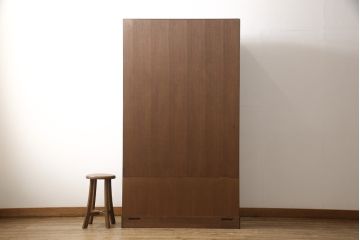 桐箪笥を綺麗に再生!リサイズし、可動式の棚を製作。房を交換して、オーク系で着色仕上げ。