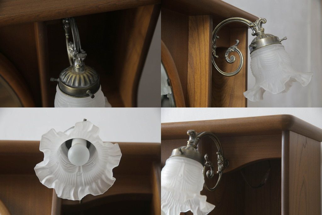 ドレッサーとチェアを綺麗に再生!高品質リペアを施し、防カビ材を塗布。元の色味に合わせて着色。