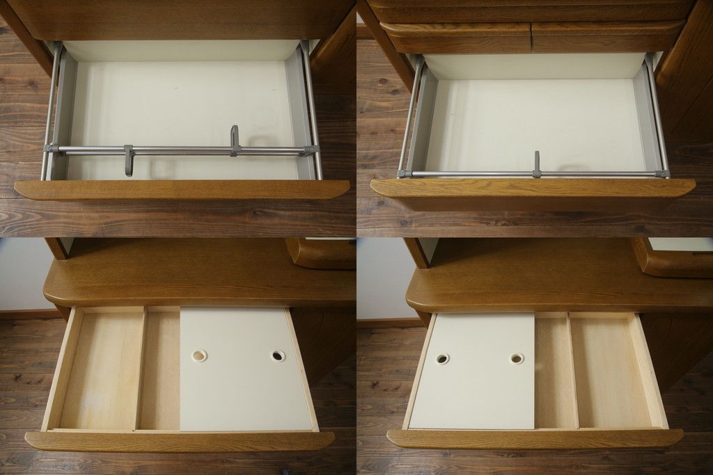 食器棚を綺麗に再生!高品質リペアを施し、天然成分の防カビ材を塗布。