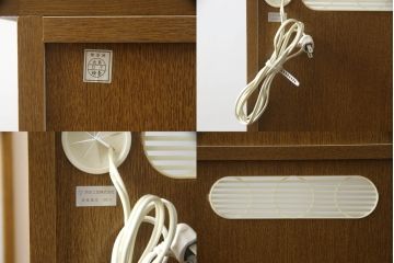 食器棚を綺麗に再生!高品質リペアを施し、天然成分の防カビ材を塗布。