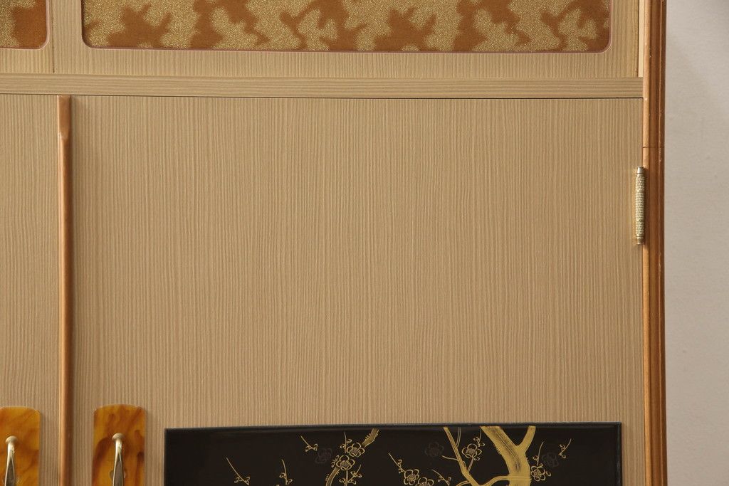 桐箪笥の上段を2分割にリメイク!上部と下部をはめ込む仕様に変更。背板に補強材を追加。