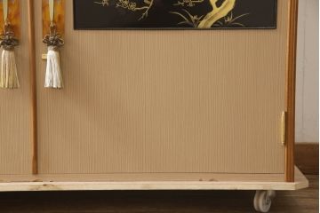 桐箪笥の上段を2分割にリメイク!上部と下部をはめ込む仕様に変更。背板に補強材を追加。