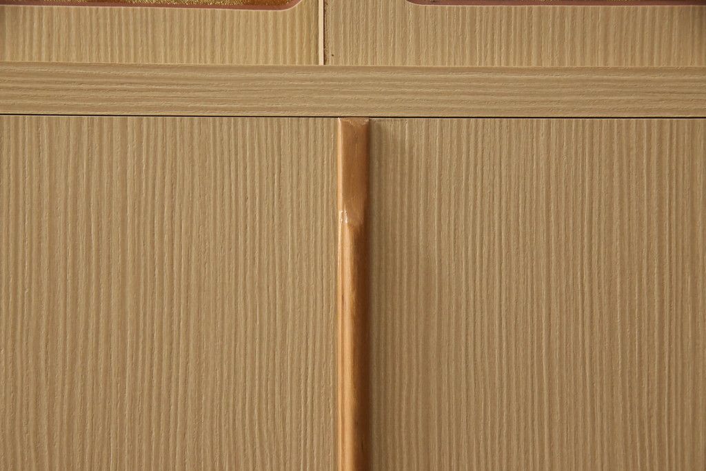 桐箪笥の上段を2分割にリメイク!上部と下部をはめ込む仕様に変更。背板に補強材を追加。