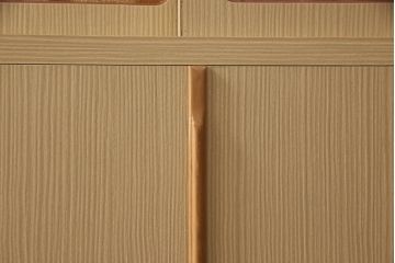 桐箪笥の上段を2分割にリメイク!上部と下部をはめ込む仕様に変更。背板に補強材を追加。