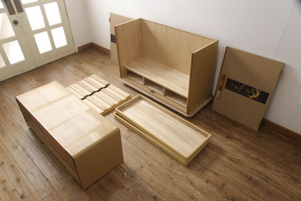 タンス　二分割　上段①②③④ タンス 二分割 上段①②③④