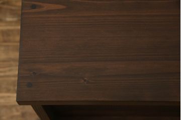 桐箪笥を着色リメイク!ヒノキ材の天板を取り付け、チェスナット系に着色仕上げ。