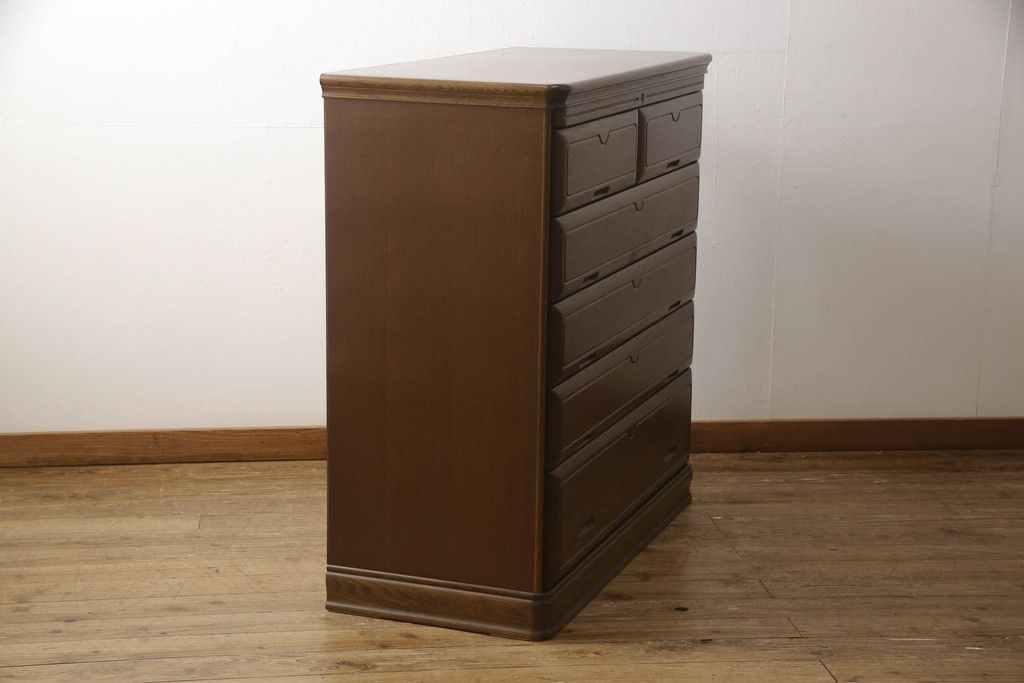 箪笥を小さくリメイク!高品質リペアを施し、奥行きを小さくリサイズ。