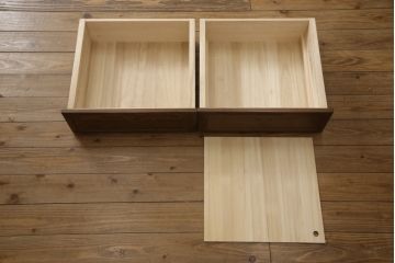 箪笥を小さくリメイク!高品質リペアを施し、奥行きを小さくリサイズ。