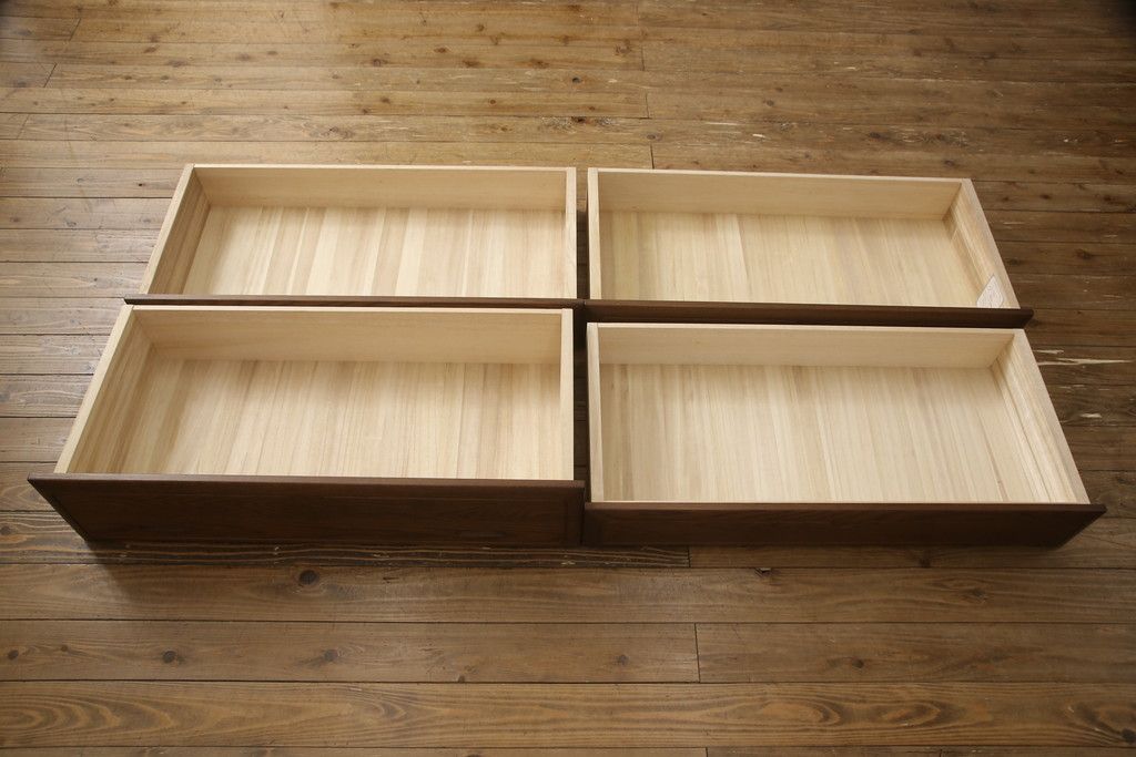 箪笥を小さくリメイク!高品質リペアを施し、奥行きを小さくリサイズ。