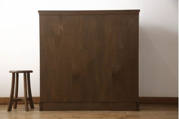 箪笥を小さくリメイク!高品質リペアを施し、奥行きを小さくリサイズ。