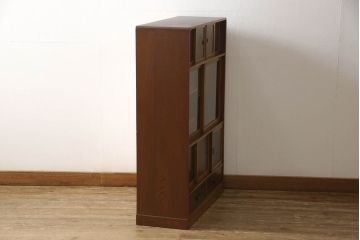 茶箪笥を綺麗に再生!高品質リペアを施し、元の色をベースに着色仕上げ。