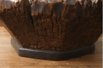 火鉢を綺麗に再生!高品質リペアを施し、内部側面を補修。