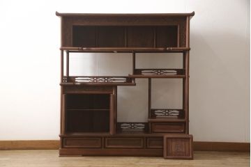 飾り棚の塗装を剥離(ストリップド)リメイク!