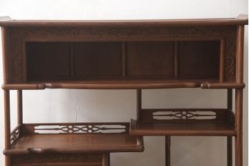 飾り棚の塗装を剥離(ストリップド)リメイク!