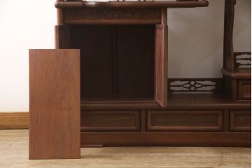 飾り棚の塗装を剥離(ストリップド)リメイク!