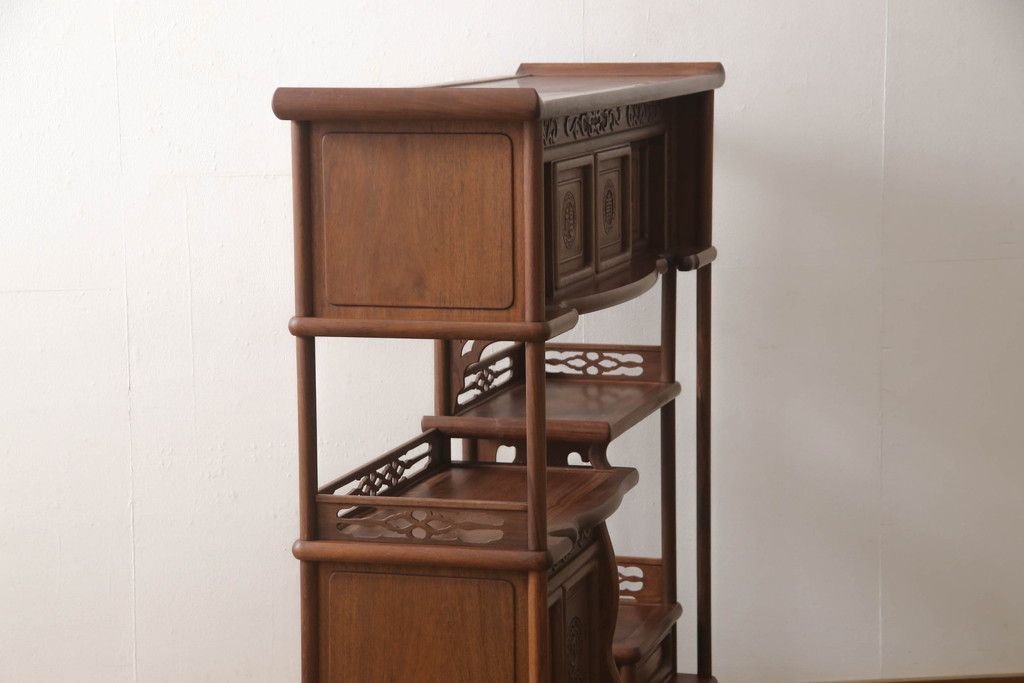 飾り棚の塗装を剥離(ストリップド)リメイク!